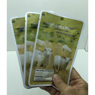 Mặt Nạ Nhau Thai Cừu Matrix Lecos 30g