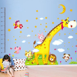 [ CÁC MẪU THƯỚC ĐO] decal thước đo chiều cao