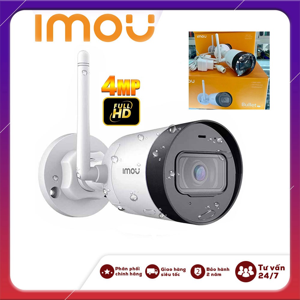 Camera IP WiFi 2M Ngoài Trời IMOU G22P 1080P FullHD, Chính Hãng Dahua