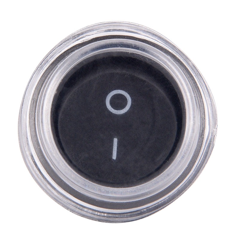 Công tắc 2 chân On-Off hình tròn kèm vỏ bọc - Công tắc đòn bẫy mini