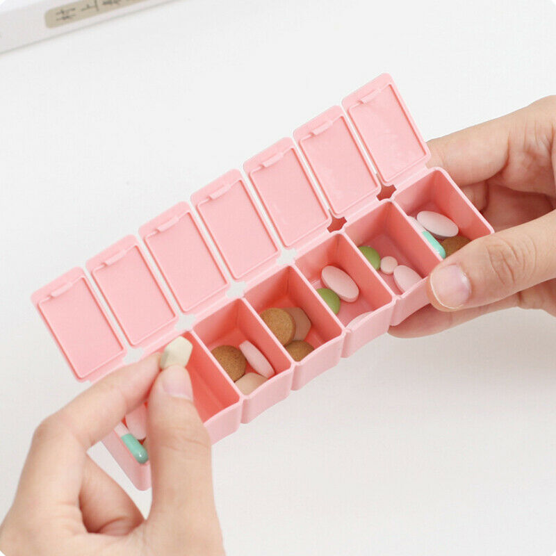 Set 2 hộp đựng thuốc tiện lợi khi đi du lịch