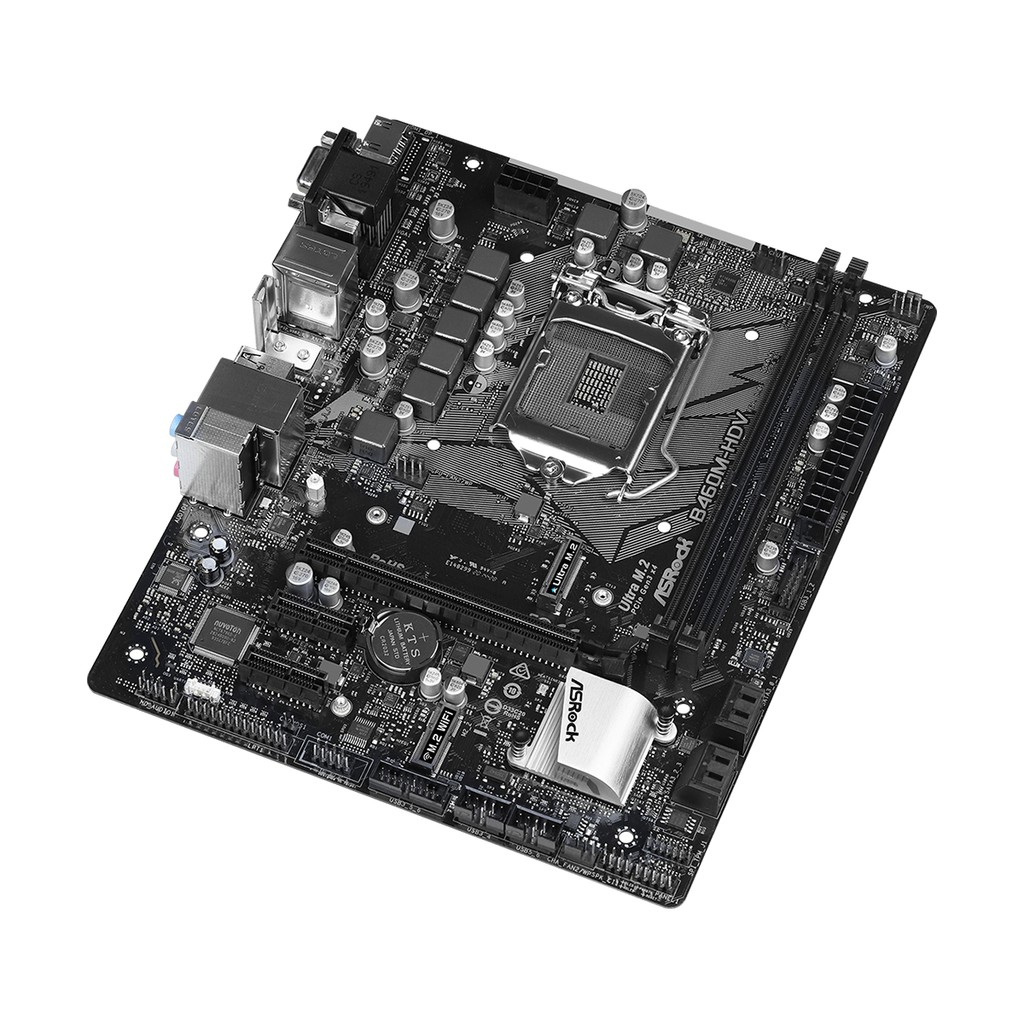 Mainboard - Bo mạch chủ Asrock B460M-HDV (Chipset B460, Socket 1200, hỗ trợ DDR4)