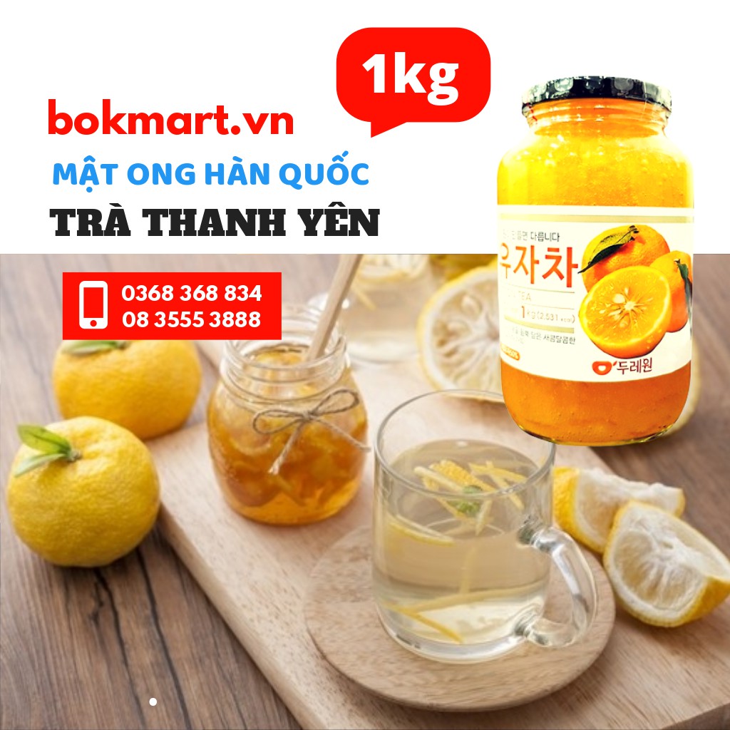 TRÀ THANH YÊN MẬT ONG HÀN QUỐC LỌ 1KG