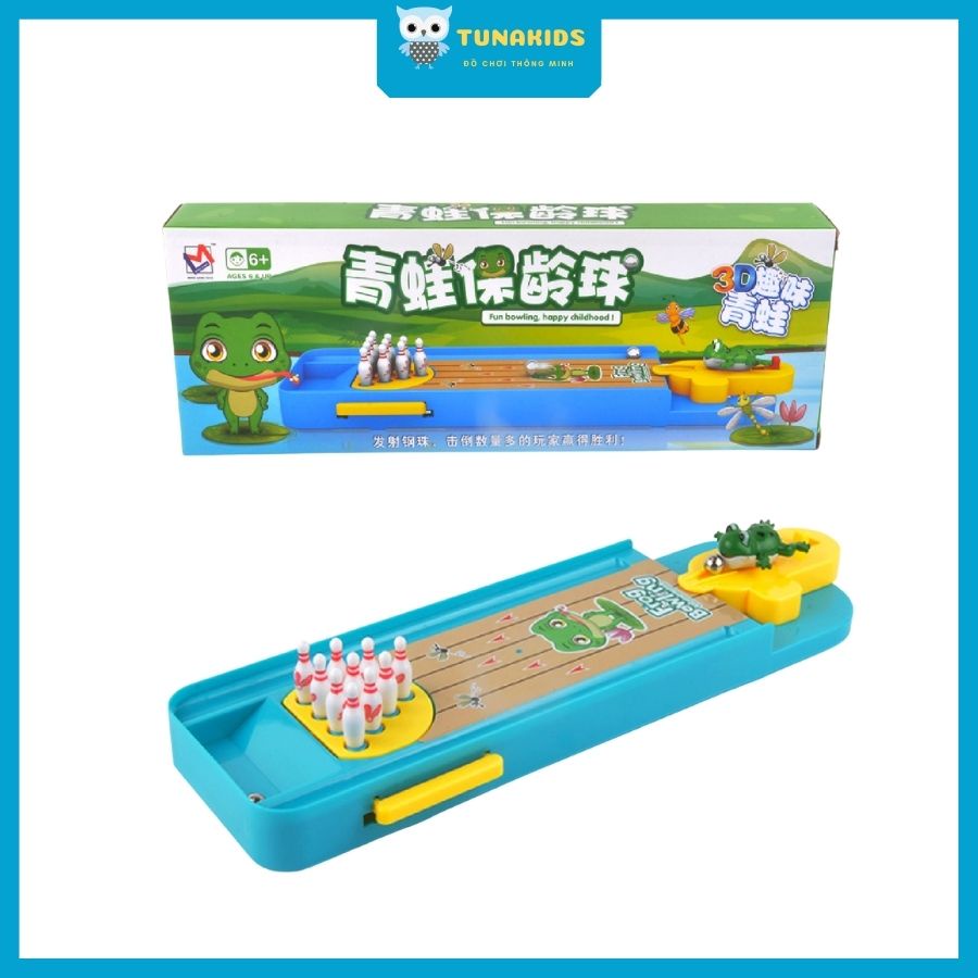 Đồ chơi mô hình, Bowling cho bé Ếch mini TunaKids