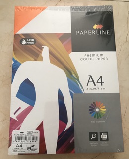 Giấy A4 màu Paperline (500 tờ/ ream)
