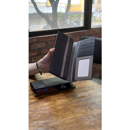 Hibiki Long Wallet - Ví Dài Gập Fit Điện Thoại Phối Da Cao Cấp - Độc quyền bởi Ouithebrand