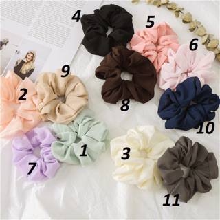 _Dây Cột Tóc Scrunchies Siêu Hot