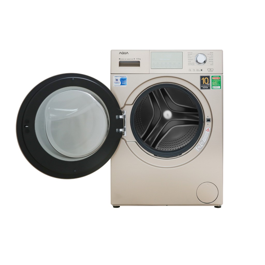 [Mã ELMS05 giảm 5% đơn 300k]MIỄN PHÍ CÔNG LẮP ĐẶT- D950E N Máy giặt Aqua Inverter 9.5 kg AQD-D950E N