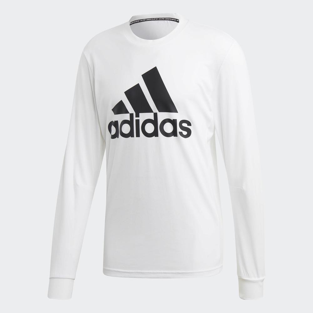 thun áo nam Áo Nỉ adidas NOT SPORTS SPECIFIC Must Haves Badge Of Sport Trắng EK4546