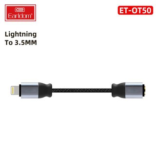 JACK CHUYỂN ĐỔI TỪ LIGHTNING TYPE-C SANG CỔNG 3.5M EARLDOM OT50