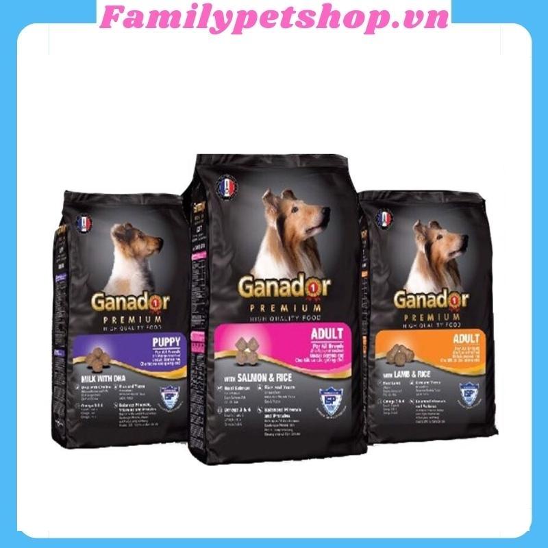 Thức ăn cho chó nhỏ và chó trưởng thành Ganador - đồ ăn cho hạt cho chó-400g-familypetshop.vno