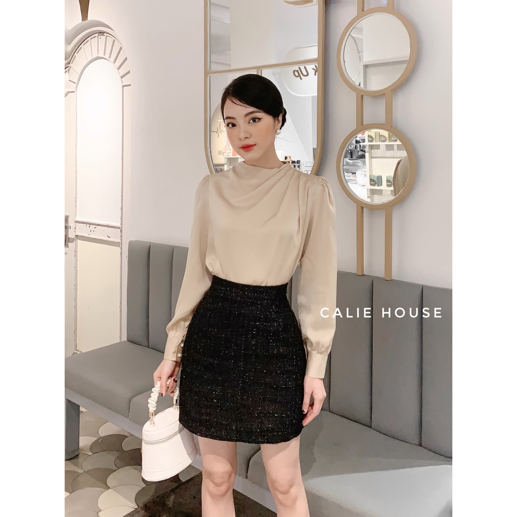 Áo Chéo Vai 3 Ngọc Thương Hiệu Calie House A122
