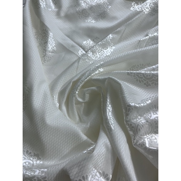 Vải Gấm Lụa Chữ Hỷ may áo dài bà ba 90k/m