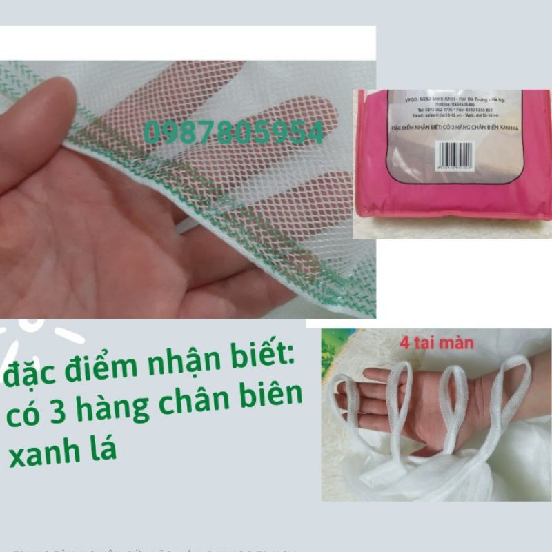 Màn tuyn trắng nhà máy Dệt 10/10 chính hãng