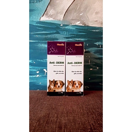 Kem bôi Anti- Derm đặc trị ghẻ, viêm da, xà mâu