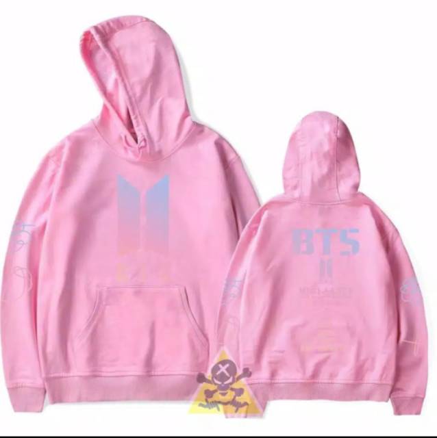 Áo Khoác Hoodie Chui Cổ In Chữ Bts Jungkook