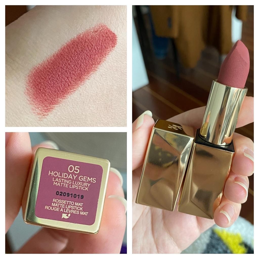 Son Môi Lì Kiko Milano Holiday Gems Lasting Luxury Matte Lipstick Son kiko siêu mềm mịn mờ lâu trôi