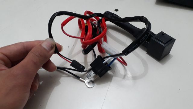 Bộ rơle đấu nguồn tất cả các loại biLED , Bixenon có cầu chì chân H4