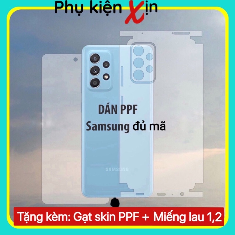 [ MẶT TRƯỚC + MẶT SAU] DÁN PPF DẺO NHÁM DÀNH CHO SAMSUNG S8/S9 S8+/S9+ S10 S10+ NOTE8/9 NOTE10 NOTE10+