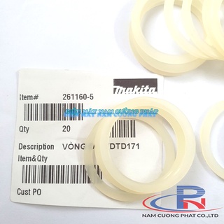 Đệm nylon chặn dầu cốt máy DTD171 261160-5