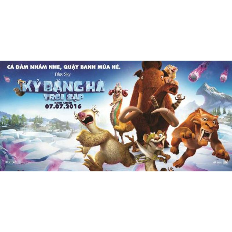 Gấu bông ba lô kỷ băng hà