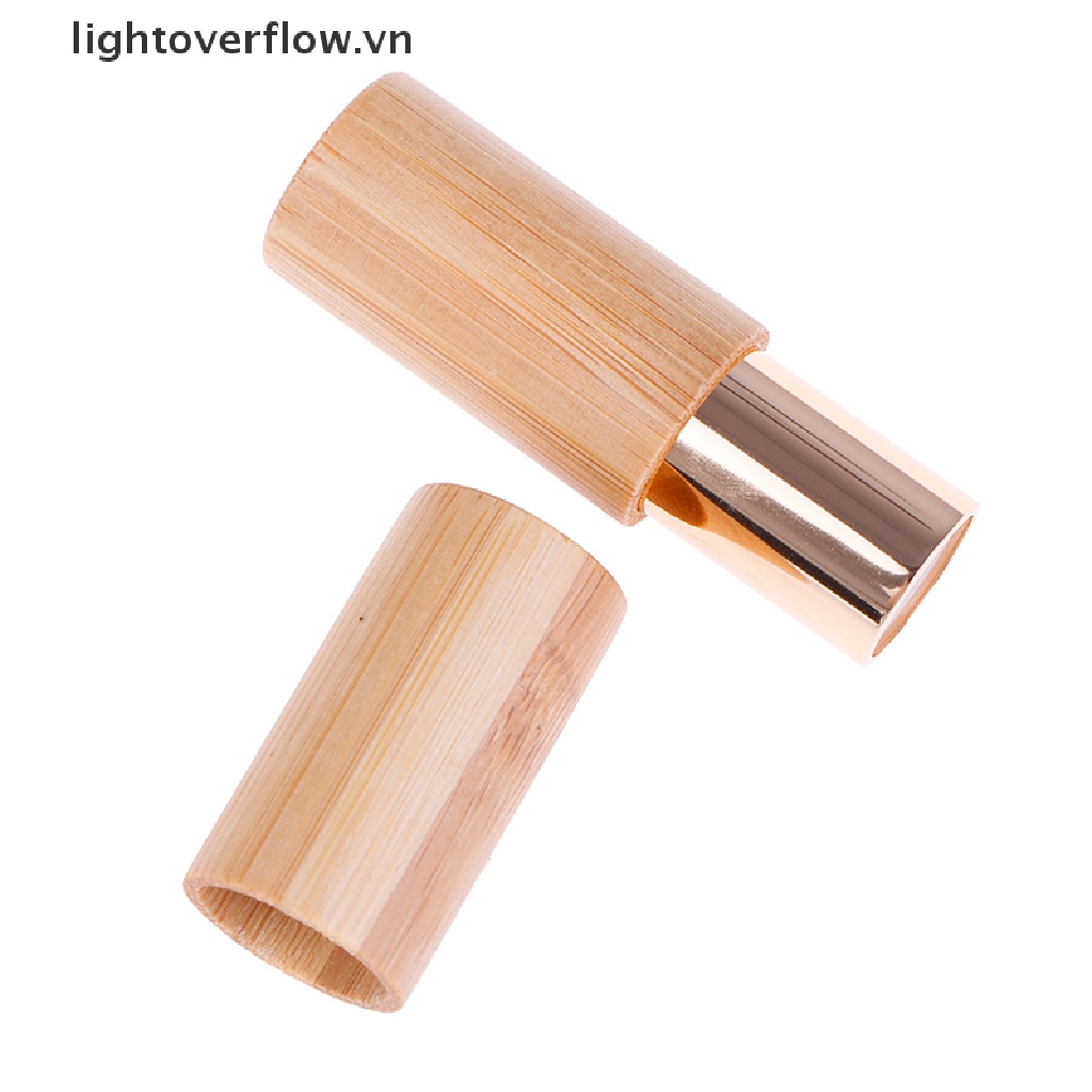 Hộp Rỗng Đựng Son Dưỡng Môi 4G DIY Bằng Tre