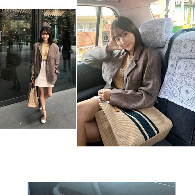 Cặp xách tay của phụ nữ Hàn quốc đơn giản là túi lớn với vải | BigBuy360 - bigbuy360.vn