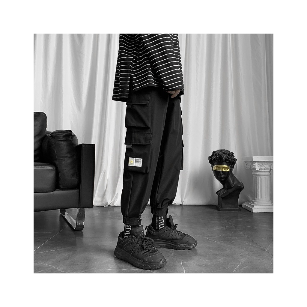 [VIDEO THẬT 100%]    Quần Jogger Nam túi hộp đính logo đơn giản vẫn cực chất,nhiều màu chuẩn form