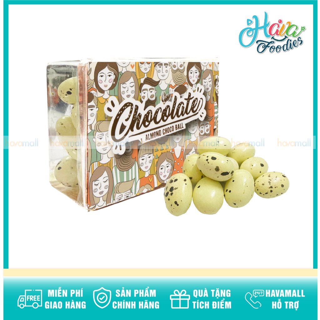 Kẹo Socola Choco Rock Trứng Khủng Long Nhân Hạnh Nhân