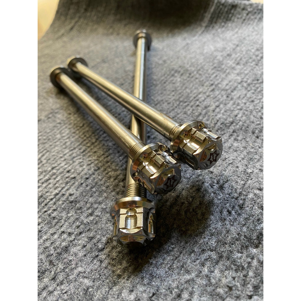 Trục Bánh Sa.la.ya Cho Dòng Xe Wave/Dream/Future - Inox304 Siêu Bóng