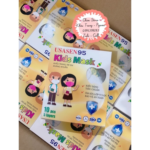 Khẩu Trang trẻ em N95 ( 5 lớp ) Kid Usasen