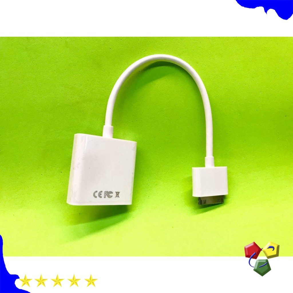Cáp kết nối VGA/HDMI cho iPad 1 iPad 2 iPad 3 iPhone 4 4S