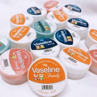 ❤️ Kem Vaseline Family ❤️  Dưỡng Ẩm, Nẻ, hăm (15g) - cho MẸ VÀ BÉ