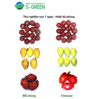 Chitosan bảo quản trái cây