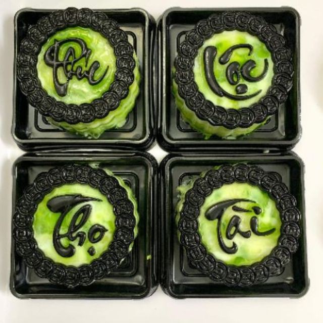 Khuôn rau câu trung thu nhựa