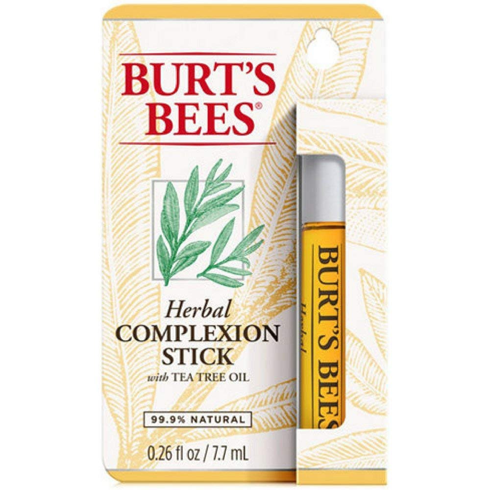 Thanh lăn tinh dầu chấm mụn tràm trà Burt’s Bees- Herbal Complexion Stick With Tea Tree Oil Burts Bee - 7.7ml