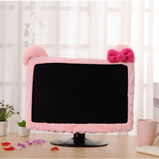 Vỏ bọc màn hình LCD hình Hello Kitty cho laptop/máy tính bàn