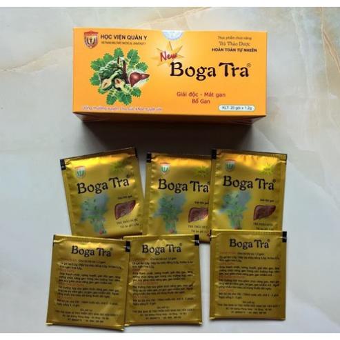 Trà túi lọc Boga Tra - Hỗ trợ giúp thanh nhiệt, giải độc gan, lương huyết (20 gói)