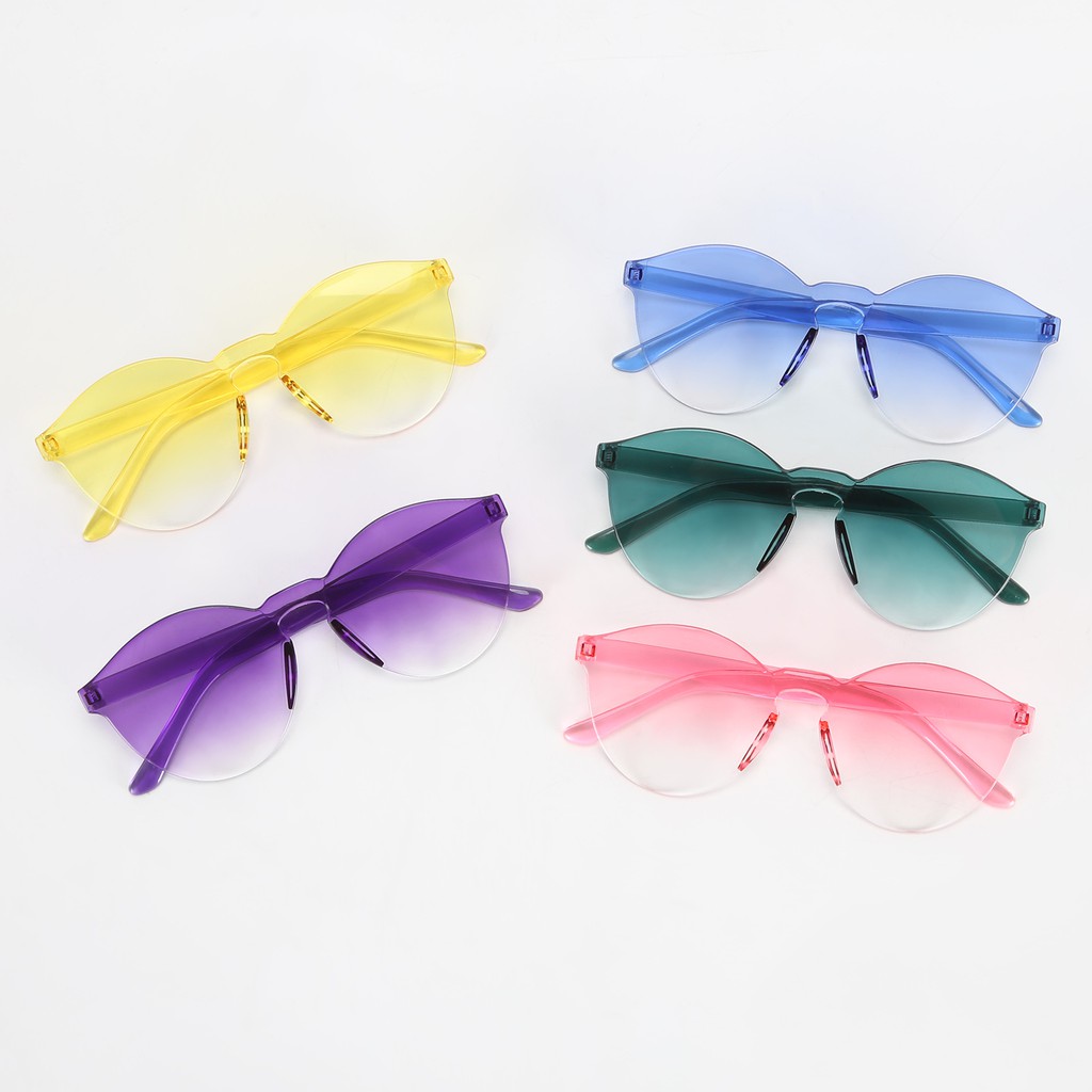 Kính mát không gọng mắt mèo thời trang | BigBuy360 - bigbuy360.vn