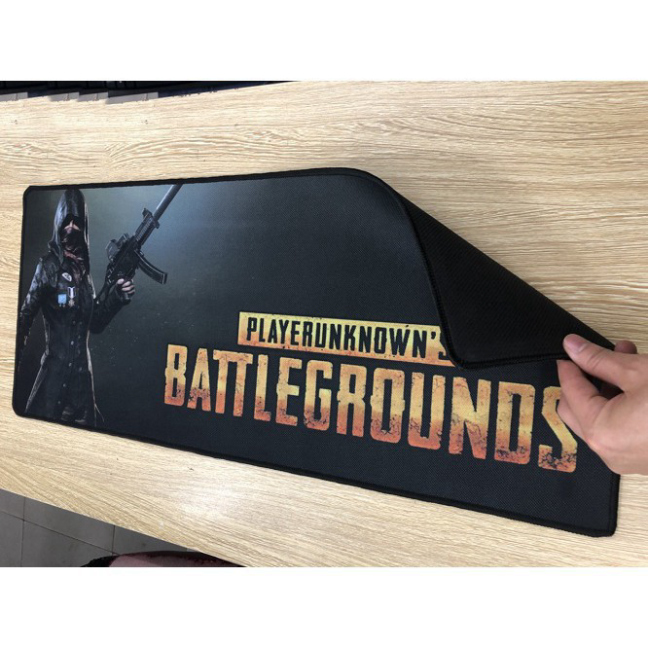 Bàn di chuột game PUBG 30*70*3ly | lót chuột game giá rẻ + Tặng bộ nước lau 4 món