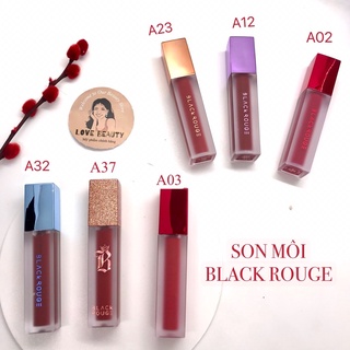 Son kem mịn black roughe mã a12 đỏ