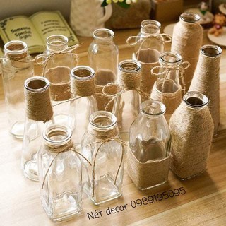 Cuộn dây cói decor trang trí