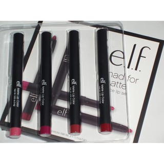 SET 4 SON BÚT CHÌ e.l.f MAD FOR MATTE 4 PIECE LIP SET