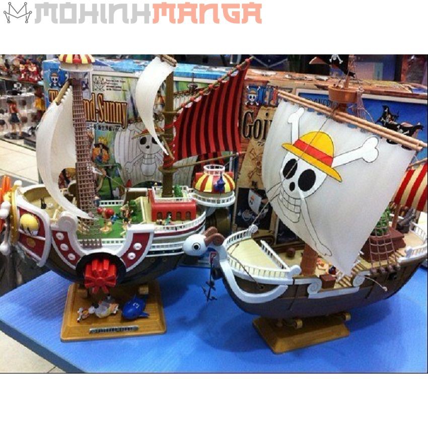 [Mã GOPA07 hoàn 12% đơn 99K tối đa 30K xu] Mô hình tàu Thousand Sunny và tàu Going Merry - One Piece - MOHINHMANGA