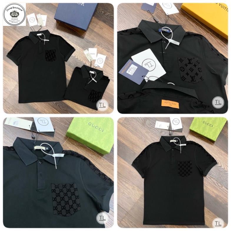 Áo Polo nam GC túi hoa LV cao cấp