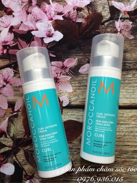 Kem định hình sóng xoăn Moroccanoil