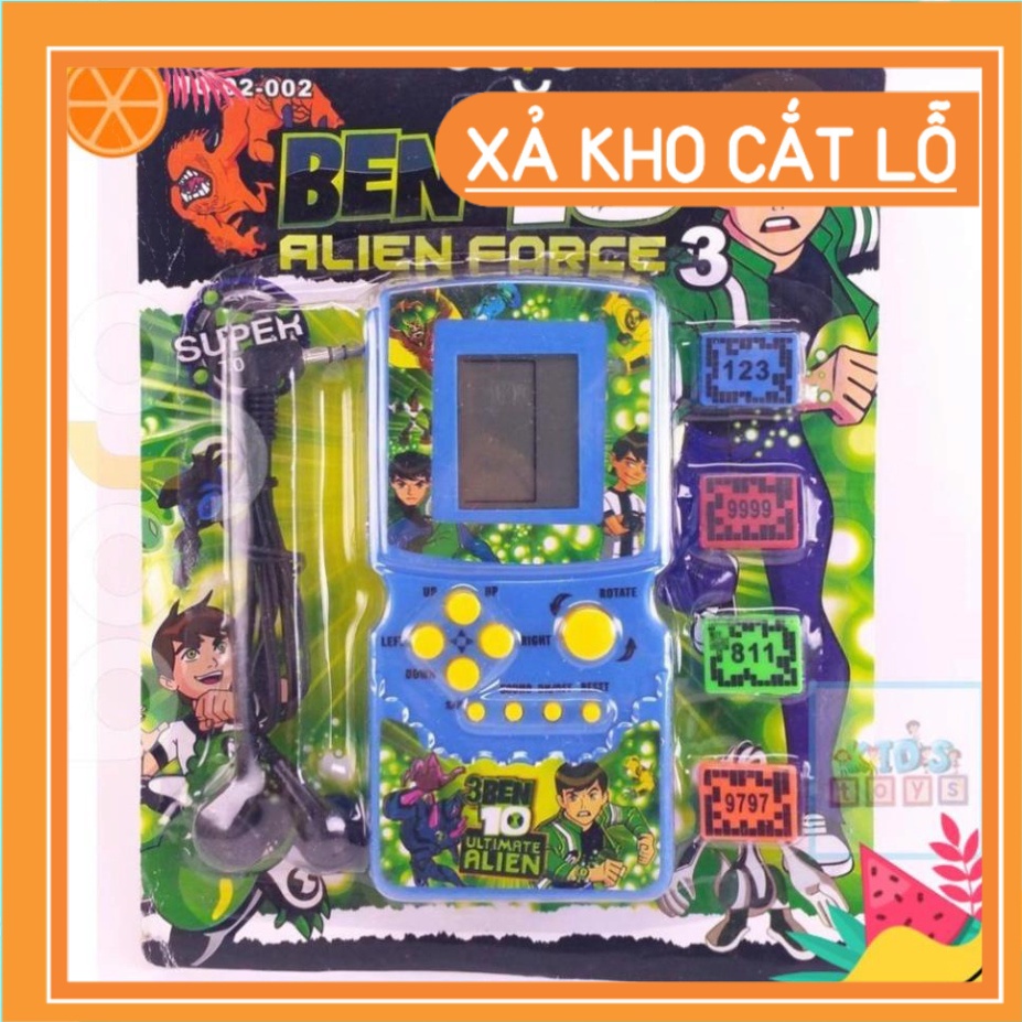 Máy chơi game cầm tay Brick Game tuổi thơ kèm tai nghe