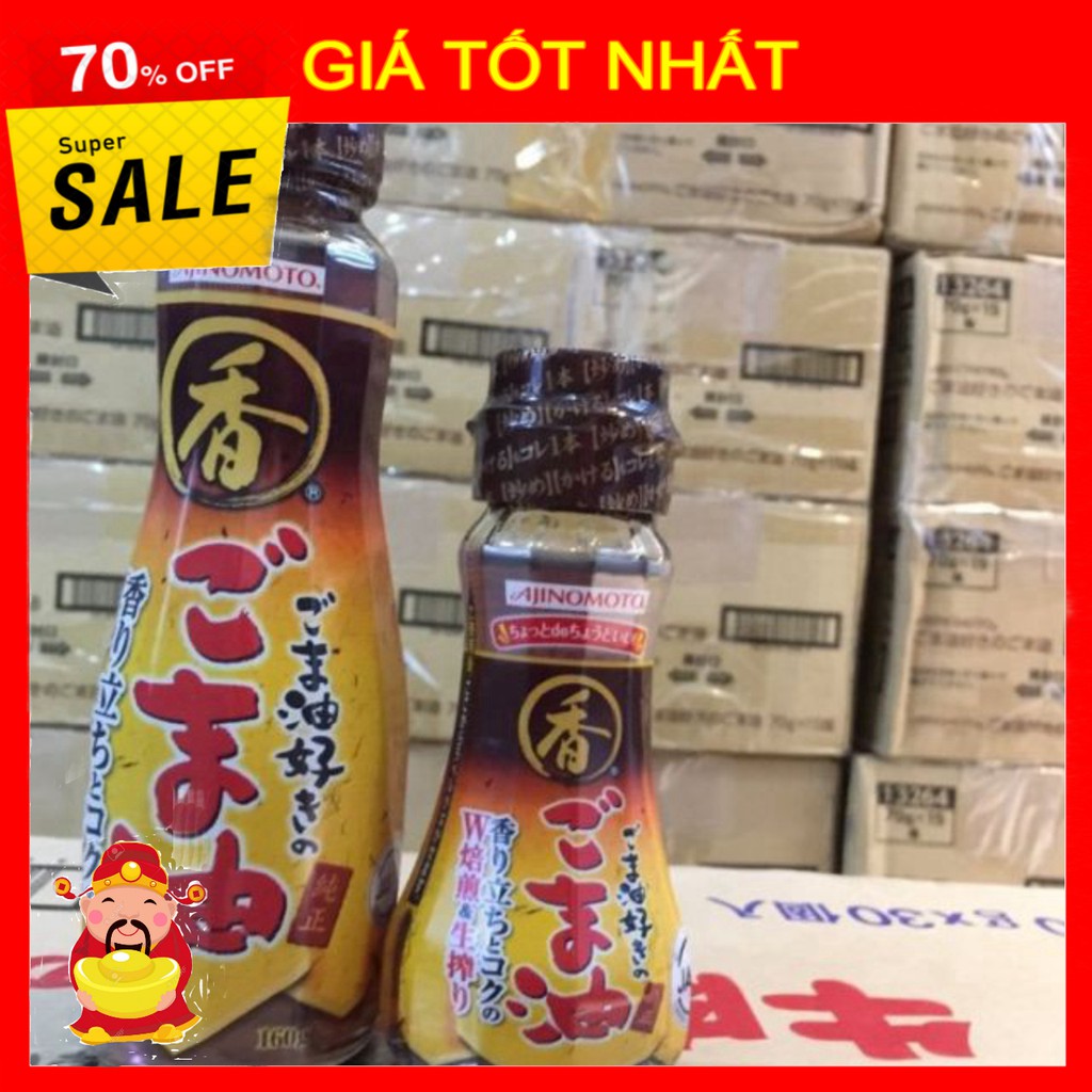 [ GIÁ TỐT NHẤT ]  Dầu mè Ajonomoto 70/160g [ HÀNG CHÍNH HÃNG ]