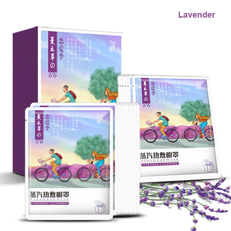 [Hàng mới về] Set 10 mặt nạ mắt hấp nóng bảo vệ mắt phong cách cổ điển
