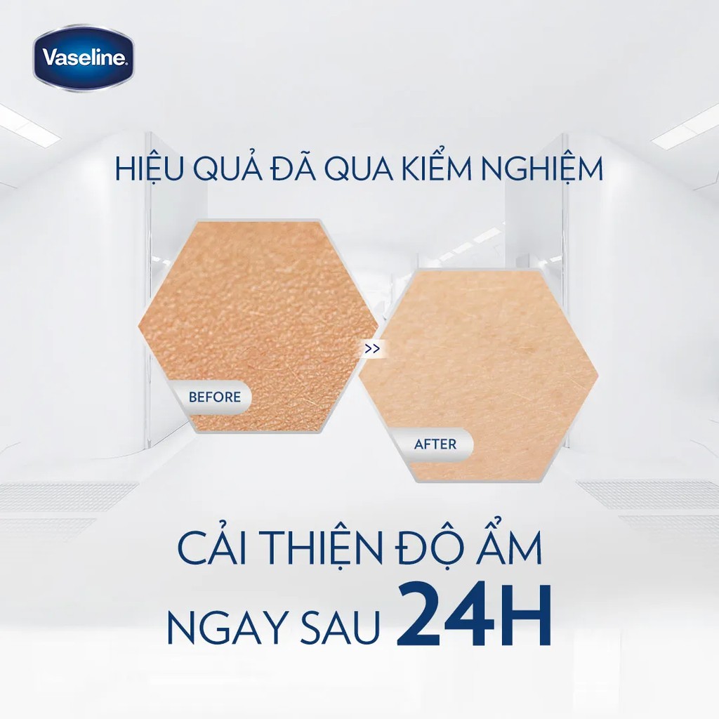 Dưỡng thể hoạt tính Vaseline dưỡng da sáng ẩm căng mịn với hoạt chất tối ưu 250ml | BigBuy360 - bigbuy360.vn